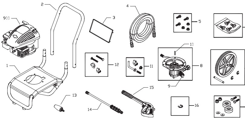 Craftsman Pressure Washer 580676662 Parts